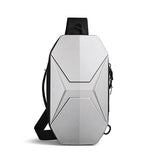 OZUKO 2023 Anti Theft Men Chest Bag Brand Fashion Cross Body Shoulder Bag Transverse Party Sling Bag Tactical Chest Bag for Men