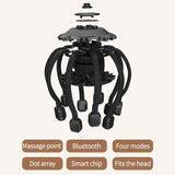 Octopus Scalp Head Massager Electric Massage Instrument With Bluetooth Music Vibration For Relax & Stress Relief Improve Sleep