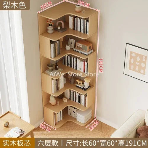 Organizer Mainstays Bookshelf Storage Shelves Wall Racks Living Room Magazine Book Shelf Display Magazine Racks Nordic Furniture