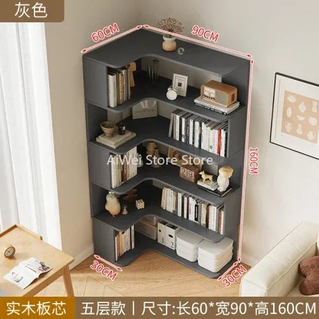 Organizer Mainstays Bookshelf Storage Shelves Wall Racks Living Room Magazine Book Shelf Display Magazine Racks Nordic Furniture