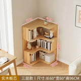 Organizer Mainstays Bookshelf Storage Shelves Wall Racks Living Room Magazine Book Shelf Display Magazine Racks Nordic Furniture