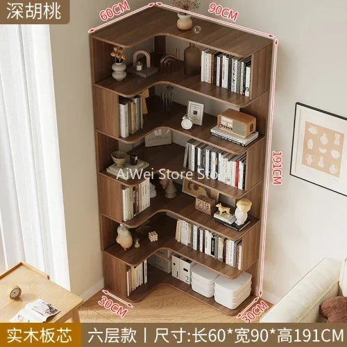 Organizer Mainstays Bookshelf Storage Shelves Wall Racks Living Room Magazine Book Shelf Display Magazine Racks Nordic Furniture