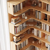 Organizer Mainstays Bookshelf Storage Shelves Wall Racks Living Room Magazine Book Shelf Display Magazine Racks Nordic Furniture