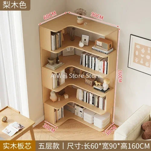 Organizer Mainstays Bookshelf Storage Shelves Wall Racks Living Room Magazine Book Shelf Display Magazine Racks Nordic Furniture