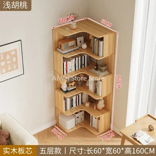 Organizer Mainstays Bookshelf Storage Shelves Wall Racks Living Room Magazine Book Shelf Display Magazine Racks Nordic Furniture