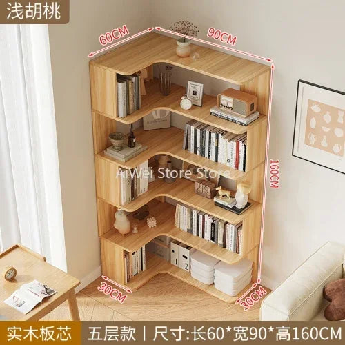 Organizer Mainstays Bookshelf Storage Shelves Wall Racks Living Room Magazine Book Shelf Display Magazine Racks Nordic Furniture