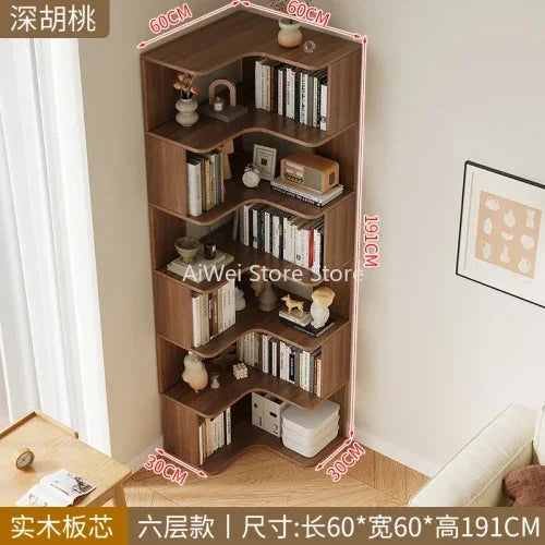 Organizer Mainstays Bookshelf Storage Shelves Wall Racks Living Room Magazine Book Shelf Display Magazine Racks Nordic Furniture