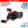 Original Abu Garcia Black Max3 Right Left Hand Baitcasting Fishing Reel 5BB 6.4:1 202g Max Drag 8kg Saltwater Fishing Tackle