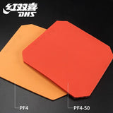 Original DHS PF4 50 Table Tennis Rubber Sticky Pimples-in PF4 Ping Pong Rubber for Loop Driving with Attack