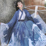 Original Hanfu 3Pcs Ancient Chinese Costume Women Clothes Traditional Hanfu Dance Costumes Folk Fairy Dress For Graduation