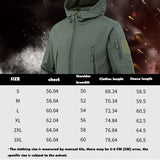 Oulylan Windproof Military Shark Skin Soft Shell Jacket Men Tactical Waterproof Jacket Men Army Combat Jackets Mens Hooded Coats