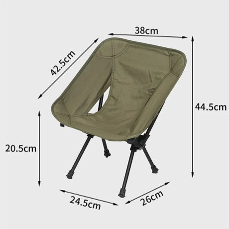 Outdoor Camping Folding Chair Simple Super Light Chair Portable Gardren Furniture Beach Fishing BBQ Hiking Picnic Seat Tools