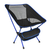 Outdoor Folding Beach Chair Camping Light Moon Chair Aviation Aluminium Pipe Lazy Fishing Chair Folding Chair Gaming Chair