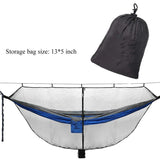 Outdoor Lightweight Travel Portable Separating Hanging Mosquito Net Bugs Net for Camping Hammock