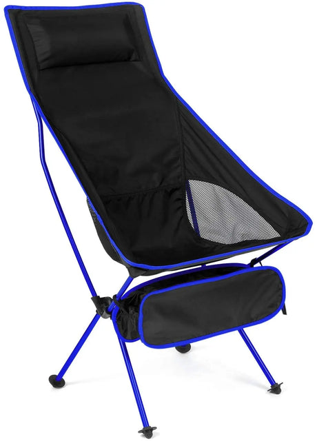 Outdoor Portable Camping Chair Oxford Cloth Folding Lengthen Camping Seat for Fishing BBQ Festival Picnic Beach Ultralight Chair