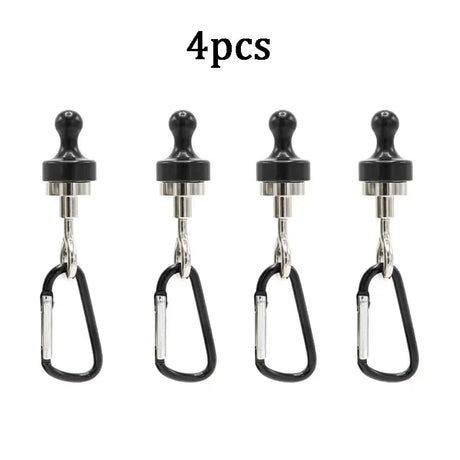 Outdoor Powerful Magnet Hooks Camping Lights Hanging Canopy Tent Holder Hooks Mountaineering Buckles Outdoor Multitool