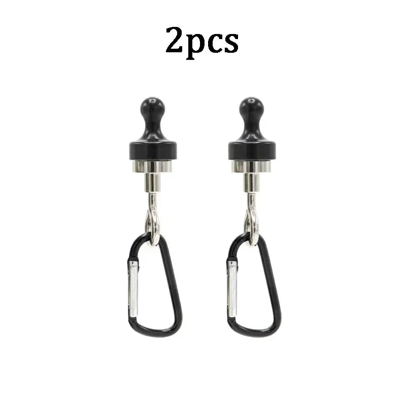 Outdoor Powerful Magnet Hooks Camping Lights Hanging Canopy Tent Holder Hooks Mountaineering Buckles Outdoor Multitool