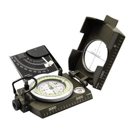 Outdoor Survival Gear Military Compass Camping Hiking Geological Compass Digital Compass Camping Navigation Equipment Gadgets