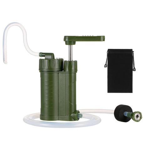 Outdoor Water Filter Straw Water Purifier Cleaner Filtration System for Camping Hiking Safety Emergency Survival Equipment 2022