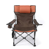 Outdoor folding chair recliner