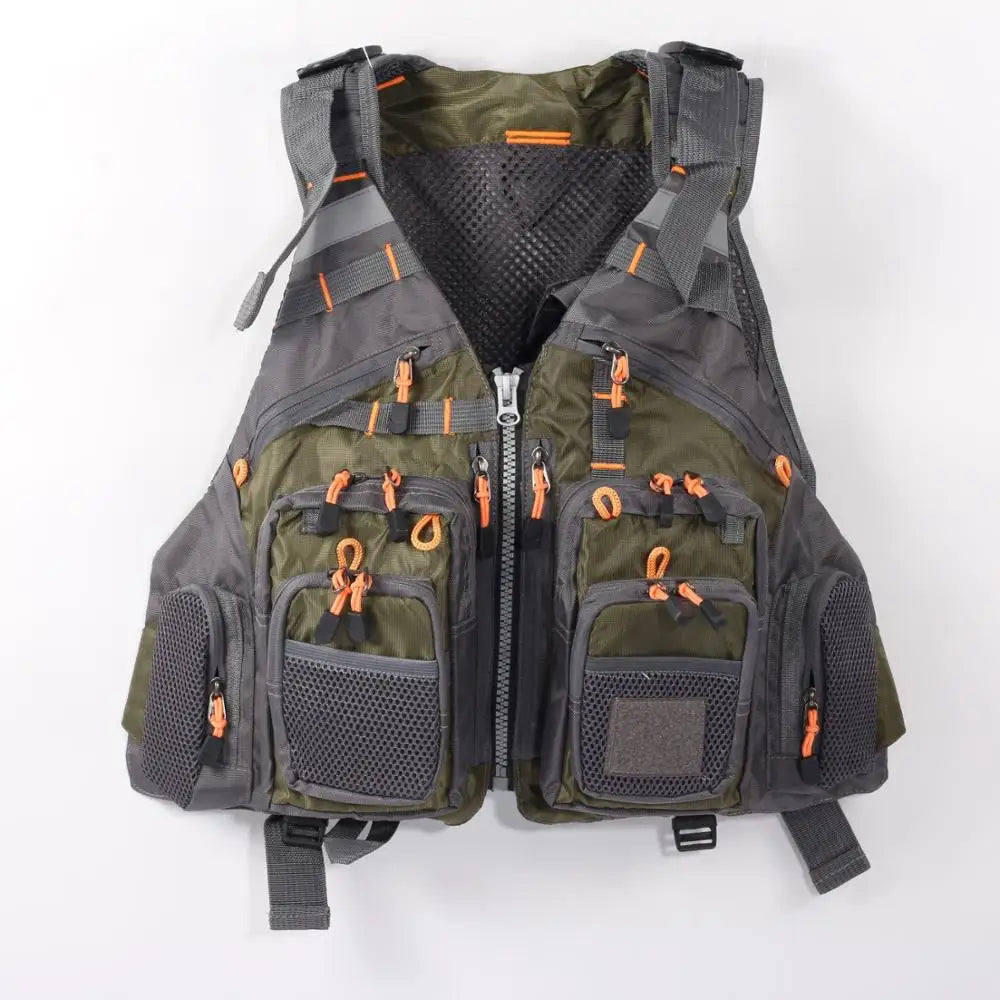 Owlwin life vest life jacket fishing outdoor sport flying  men respiratory jacket safety vest survival utility vest