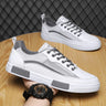 PARZIVAL Men Vulcanized Sneakers Shoes Tennis Sports Skateboarding Walking Shoes Hollow Out Casual Shoe For Male Plus Size 38-47