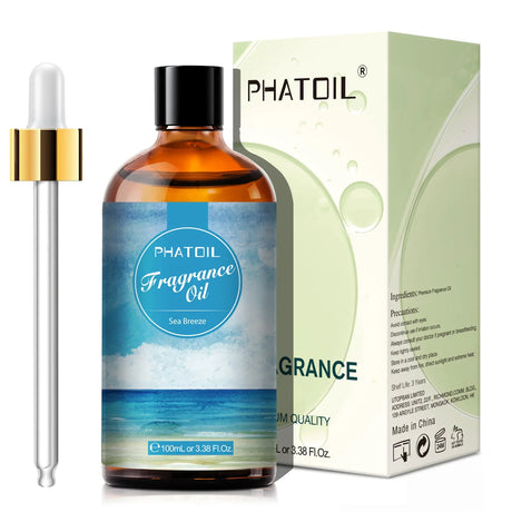 PHATOIL 100ml  Magnolia Fragrance Essential Oil White Musk Fresh Linen Honeysuckle Peach for Aroma Candle Soap Lip Balm Making