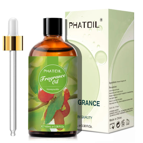 PHATOIL 100ml  Magnolia Fragrance Essential Oil White Musk Fresh Linen Honeysuckle Peach for Aroma Candle Soap Lip Balm Making