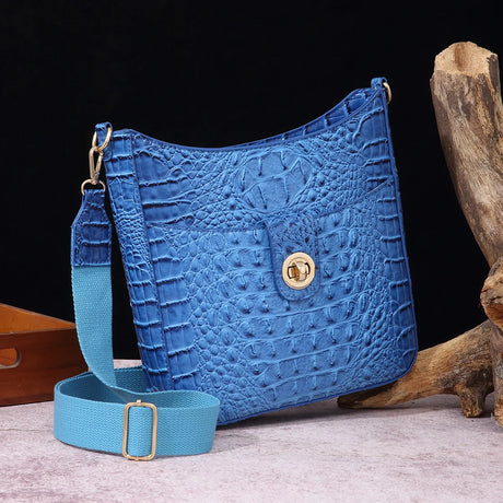 PU Crocodile Pattern Handbags Bags for Woman 2024 Ladies Hand Bags Women's Crossbody Bags Purse Clutch Phone Wallet Shoulder Bag