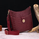 PU Crocodile Pattern Handbags Bags for Woman 2024 Ladies Hand Bags Women's Crossbody Bags Purse Clutch Phone Wallet Shoulder Bag