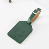 PU Leather Luggage Tag Suitcase Bag Label Portable Baggage Boarding Bag ID Address Name Holder Tag Travel Accessories