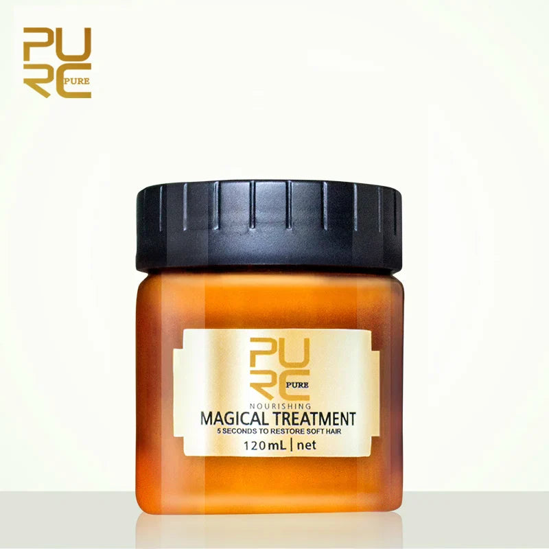 PURC Magical Treatment Hair Mask Nutrition Infusing Masque for 5 Seconds Repairs Hair Damage Restore Soft Hair Care