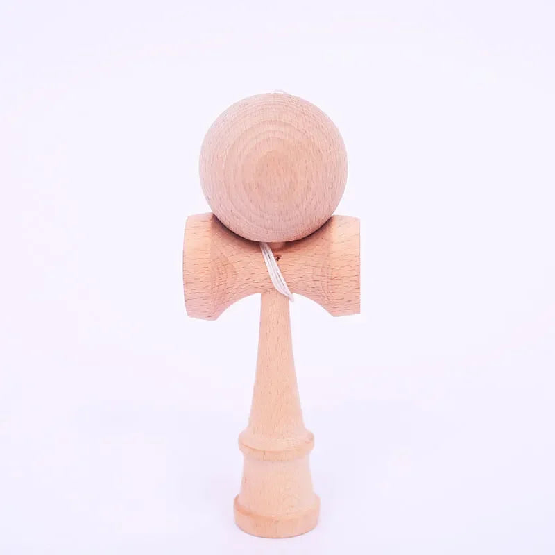 Painted Wood Kendama Toy Outdoor Fitness Balls Train Eye-hand Coordination for Children Adults Outdoor Juggling Fun Sports Ball