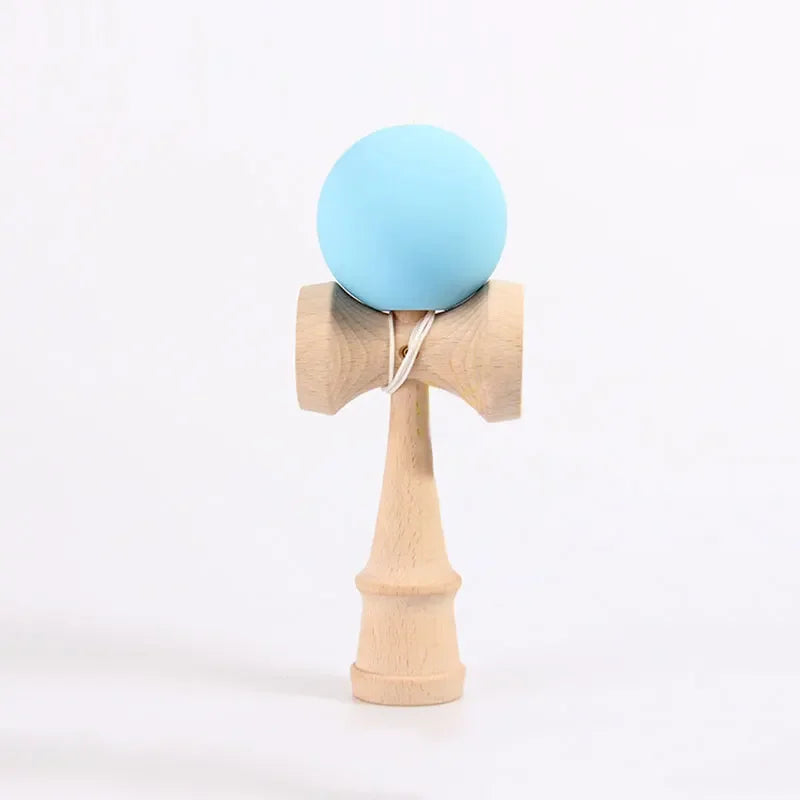 Painted Wood Kendama Toy Outdoor Fitness Balls Train Eye-hand Coordination for Children Adults Outdoor Juggling Fun Sports Ball