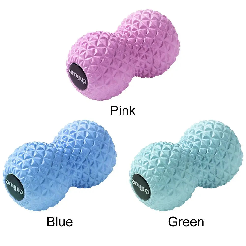 Peanut Massage Ball Yoga Fitness Ball Back Leg Foot Massage Roller Balls for Deep Tissue Muscle Relax Beauty Health Equipment