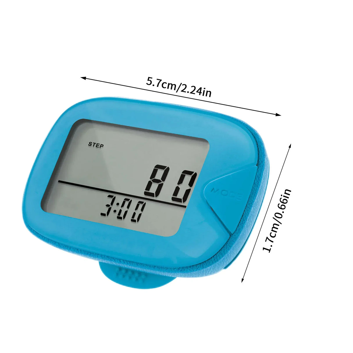 Pedometer For Walking Simple Walking Step Counter With Clip Clip On Step Counter With Memory To Track Steps Miles Calories And