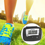 Pedometer Step Calorie Kilometer Counter Walking Run Portable Clip Digital Pocket Fitness Distance Keys Design Equipment