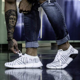 Men's White Voyage Sneaker