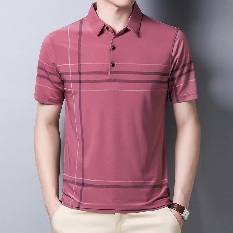 Johnson Salmon Men's Performance Polo