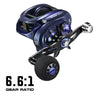 Piscifun Alijoz 400 Baitcaster Fishing Reels 38lbs Max Drag 8+1 Bearings Aluminum Frame Freshwater Saltwater Fishing Reels