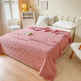 Plaid Bed Blanket Children Adults Warm Winter Blankets And Throws Thick Wool Fleece Throw Sofa Bed Cover Duvet Soft Bedspread