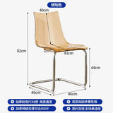 Plastic Kitchen Dining Chairs Stool Ergonomic Conference Tables Dining Chairs Minimalist Lounge Makeup Sillas Home Furniture