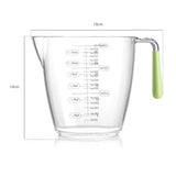 Plastic Measuring Cups With Scale Baking Milk Water Cups Measuring Tools Kitchen Measuring Cupset Bakeware