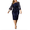 Plus Size Vestidos Formal Occas Dress for Women 2023 Summer  Sexy Long Skirt Oversized Elegant Female Clothing Mini Dress