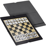 Pocket Chess Folding Board Interactive Travel Portable Entertainment Magnetic Chessman Indoor Outdoor Game Easy to Carry