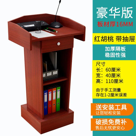 Podium Podium Speech Table  Hotel Welcome Desk Reception Desk Shopping Guide Information Desk Host Emcee's Desk Cashier Desk