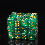 Poludie 10Pcs D6 Six Sides Dice 16mm Funny Games Dice for RPG Club Gambling Desktop Party Bar Board Game Table Accessories