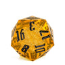 Poludie 1pc Crystal 55mm D20 Dice 20 Sides Large Size Polyhedral Dice for Role-Play Game D&D Bar Pub Party RPG Board Games