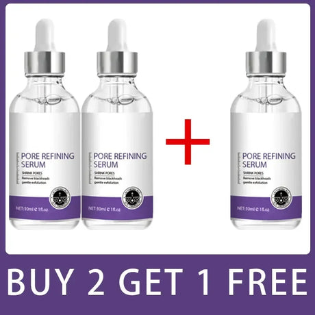 Pore Skin Care Serum Facial Essence for Shrinking Pores Relieving Dryness Moisturizing Oil Control Firming