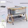 Portable Bed Guard Baby Bedside Crib Aluminum Alloy Folding Bed Portable Cradle for Baby Bed Mobile Baby Things Cribs